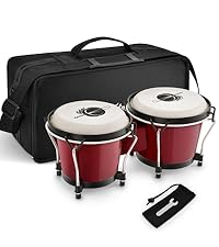 Eastar Bongo Drums 6” and 7” Congas Drums for Kids and Adults