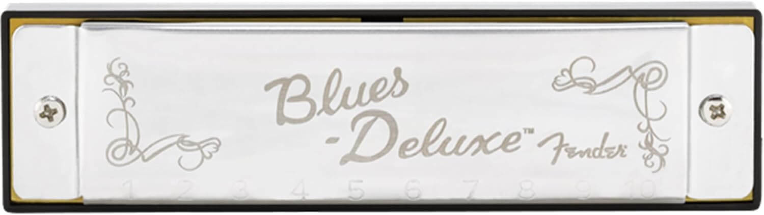 Fender Blues Deluxe Harmonica with Carrying Case